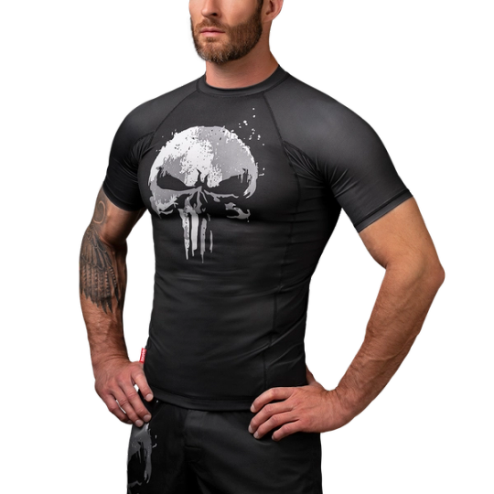 Marvel's The Punisher Short Sleeve Rash Guard