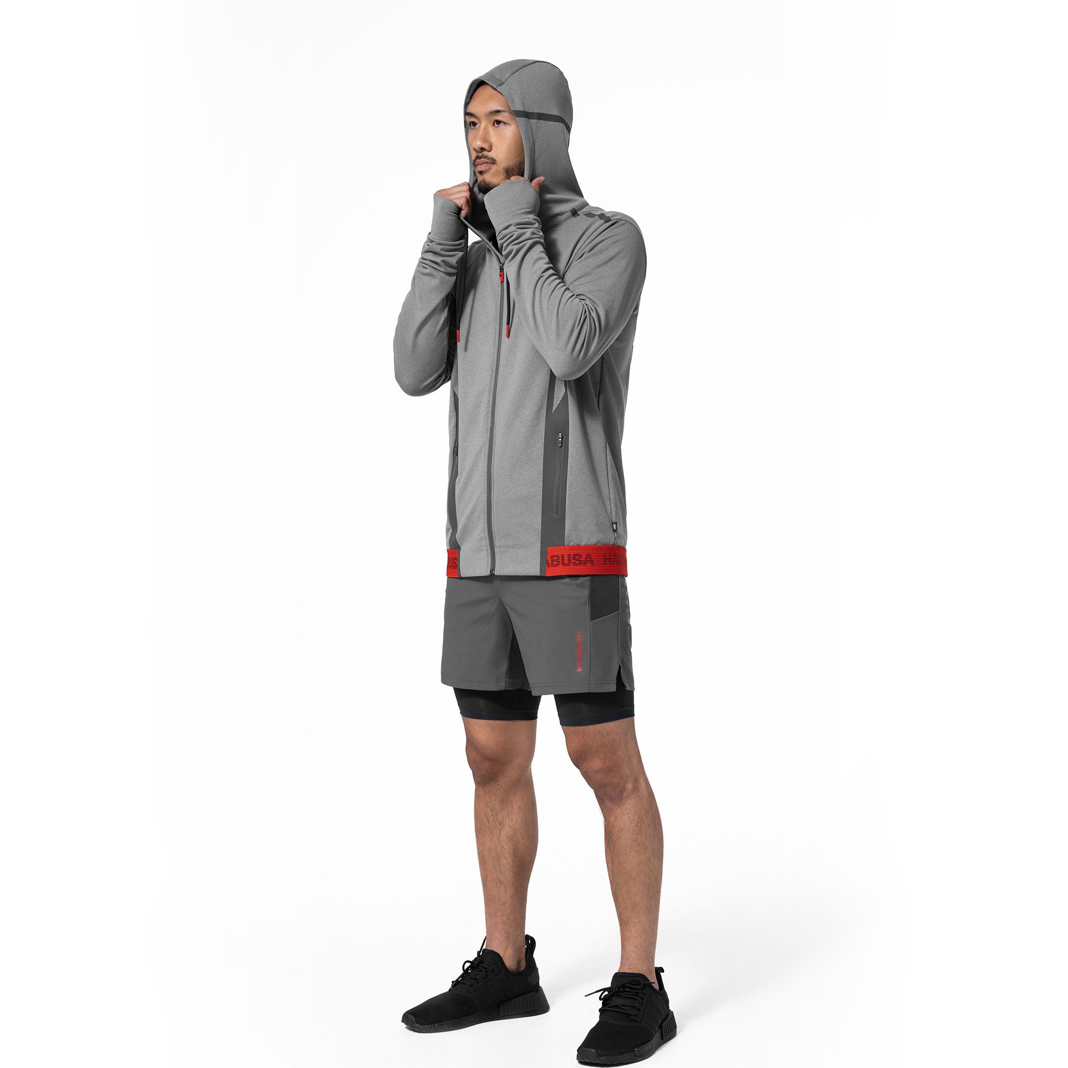 Hayabusa Men's Zip-Up Performance Hoodie | Performance Zip Up