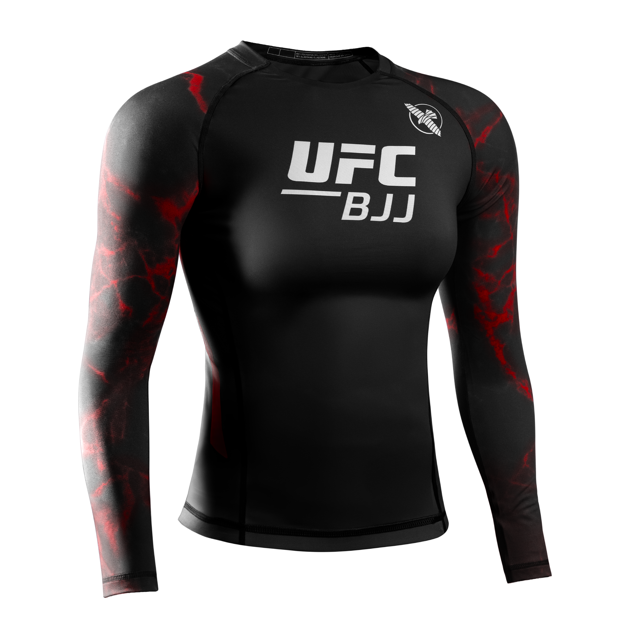 UFC BJJ Women’s Long Sleeve Rash Guard - Image 1