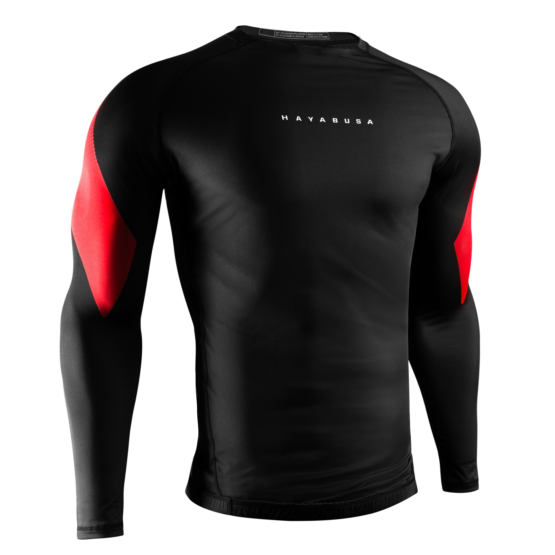 Hayabusa Men’s Pro Ranked Long Sleeve Rash Guard