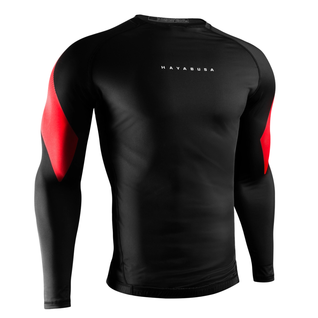 Hayabusa Men’s Pro Ranked Long Sleeve Rash Guard