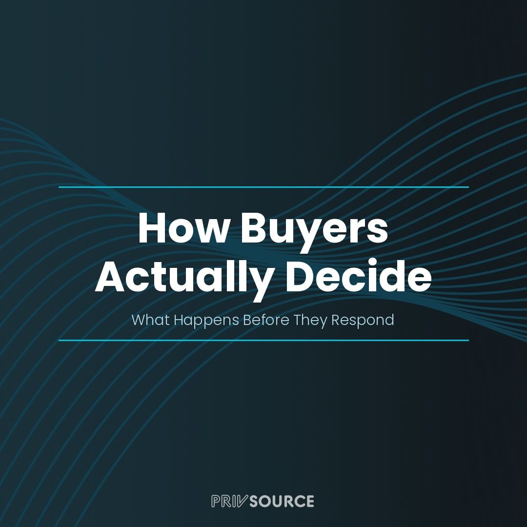 How Buyers Actually Decide Which Deals to Engage With