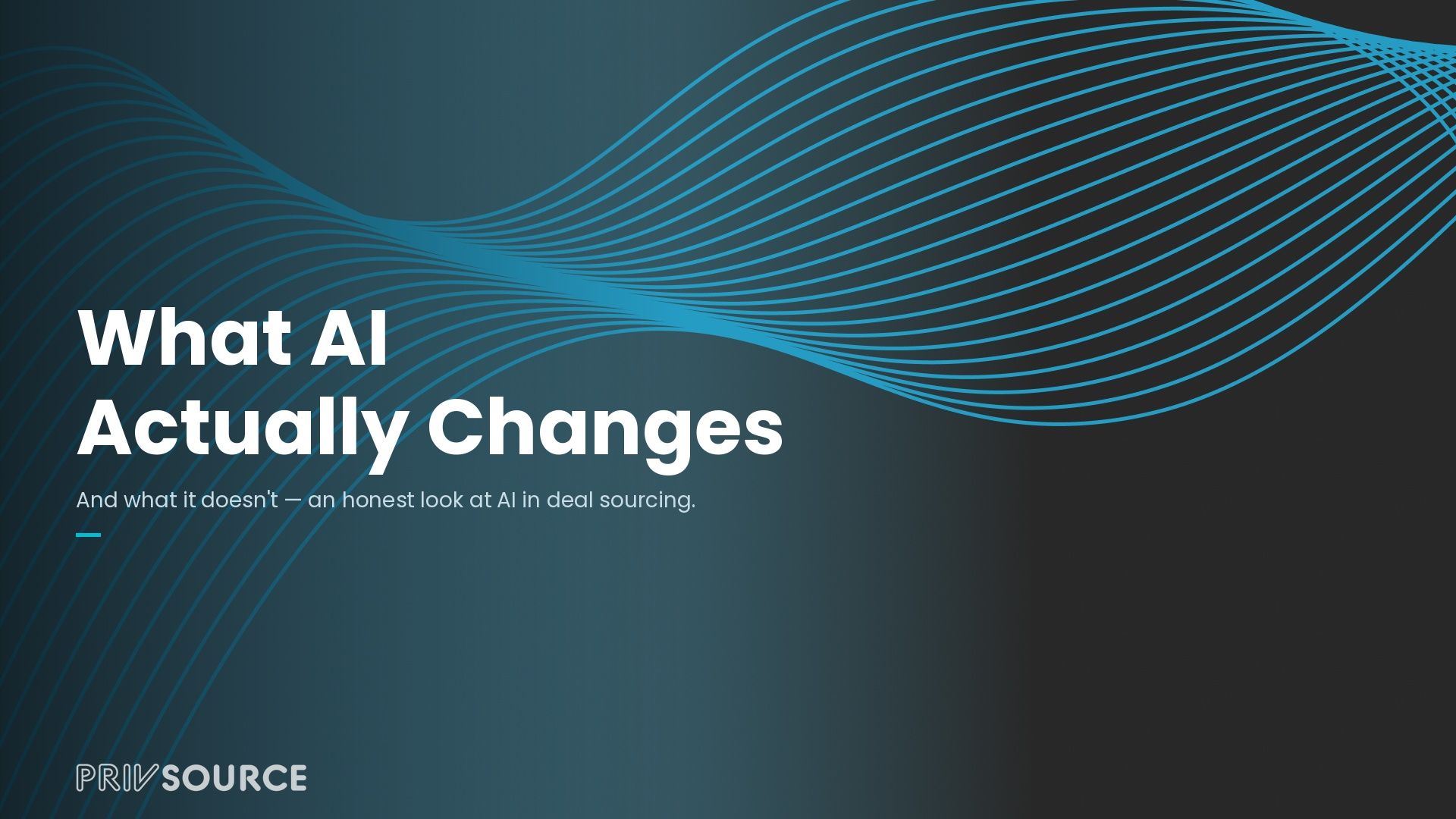 AI in M&A: How Artificial Intelligence Is Transforming Deal Sourcing, Buyer Discovery & Due Diligence