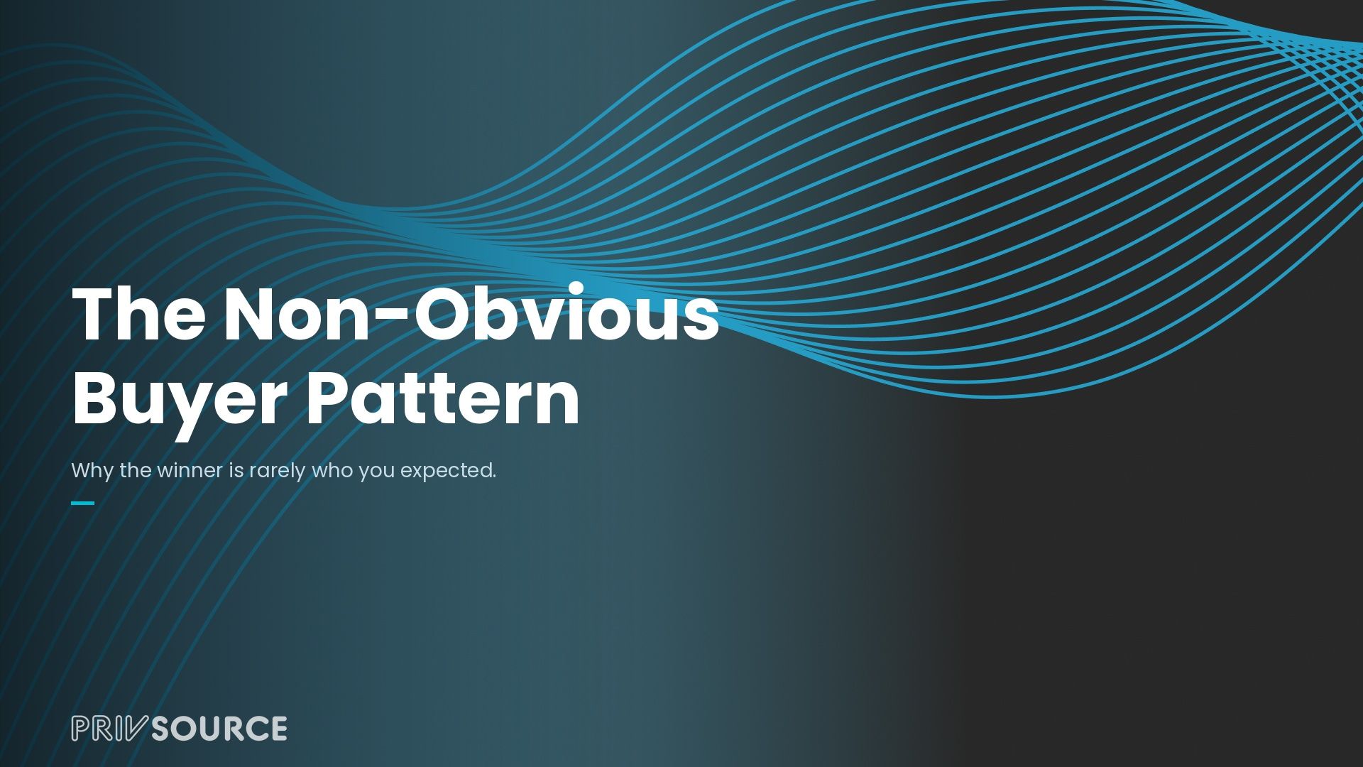 The Non-Obvious Buyers That Actually Win M&A Deals