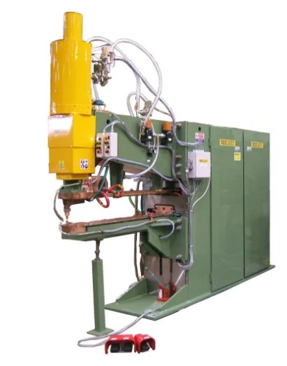 Aerospace welding machine prepared for crating and export