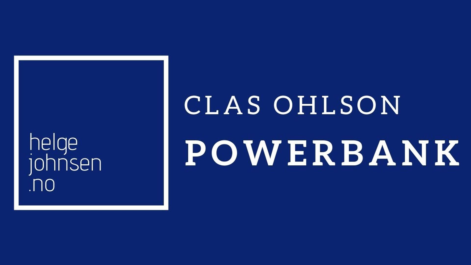 Clas Ohlson Powerbank Unboxing