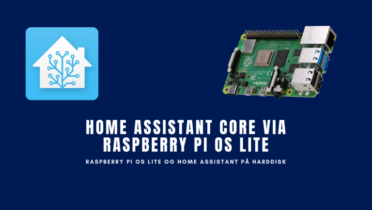 Home Assistant Core via Raspberry Pi OS Lite