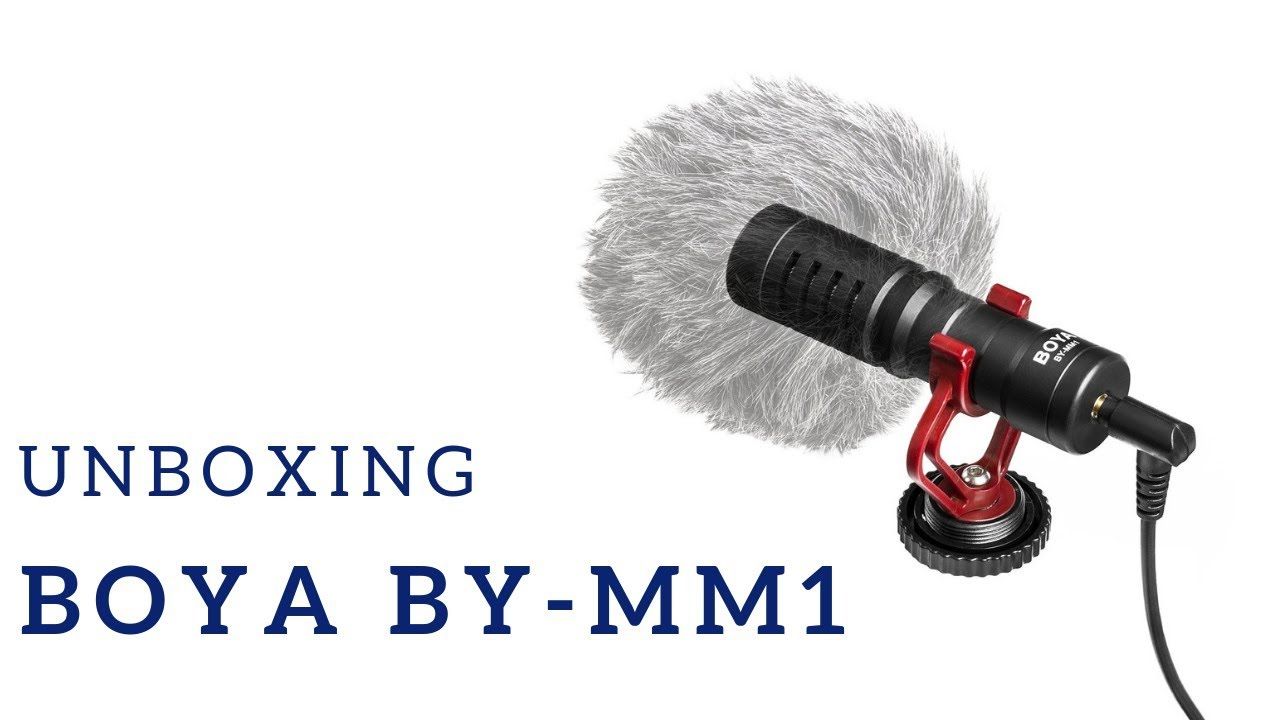 Boya BY-MM1 - unboxing