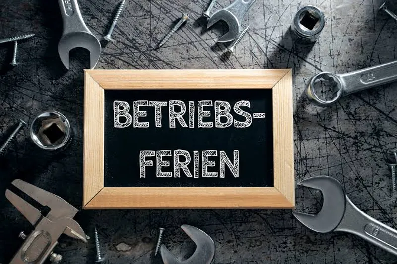 Betriebsferien Sommer 2026