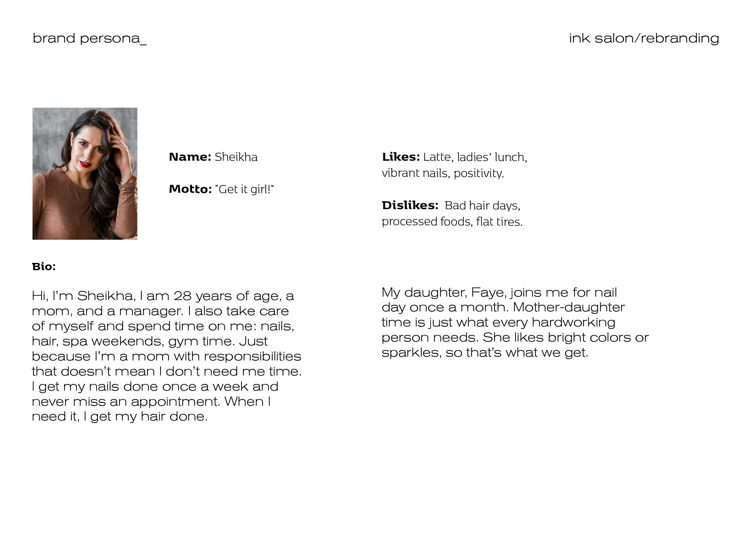 Brand Strategy and Brand Persona