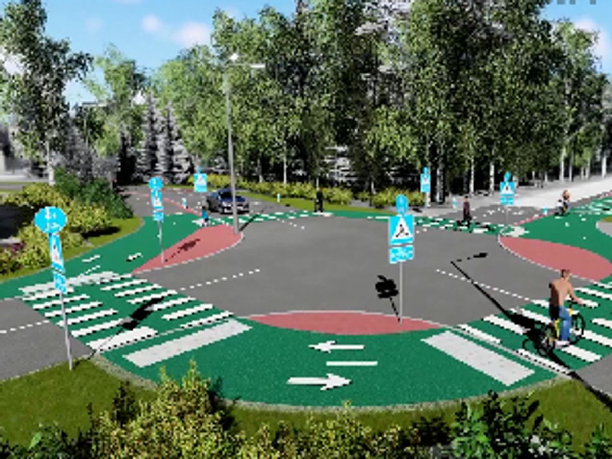 Ihaste lightweight traffic roads