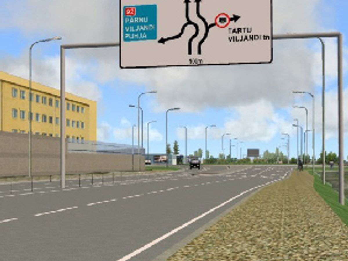 Tartu City western bypass (zone I)
