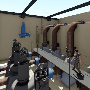 Underground pumping-station