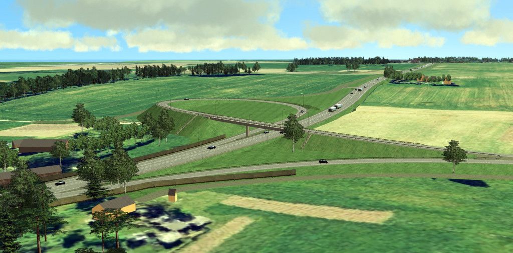 Highway nr 2 (km 197-201) – pictures