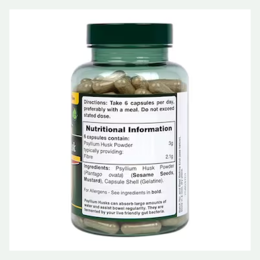 Psyllium Husk 180 Capsules