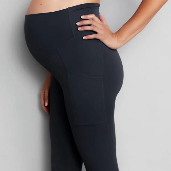 Natal Active Luxe Maternity & Postnatal Leggings - Soft Black