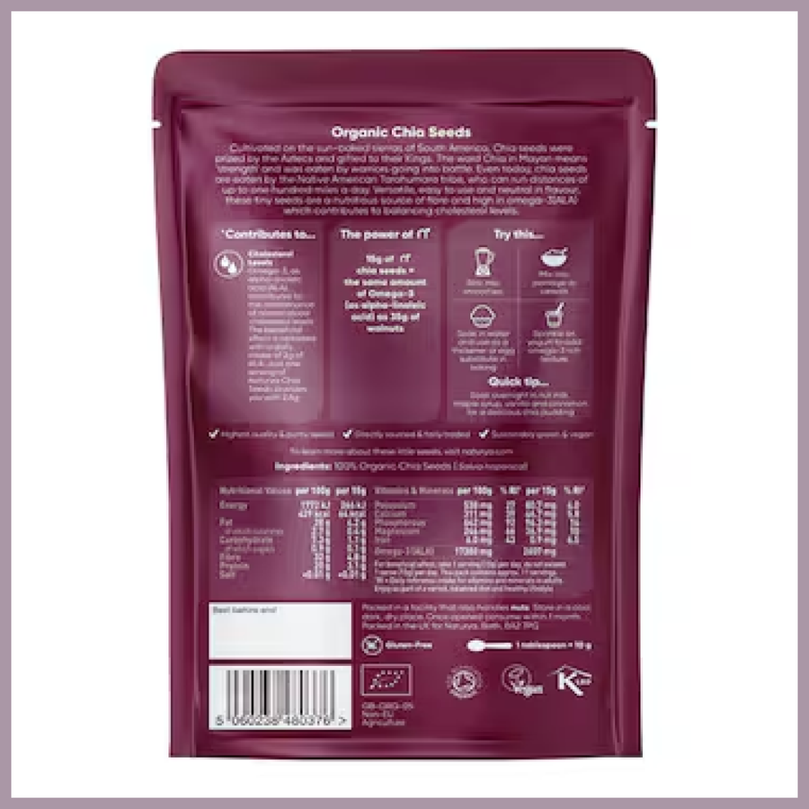 Naturya Organic Chia Seeds 300g