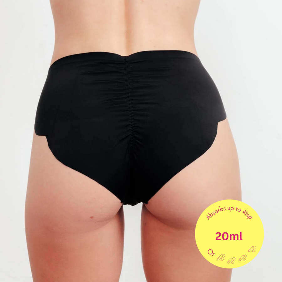 The Carla: VPL-Free High Leg Knickers For Periods & Bladder Leaks