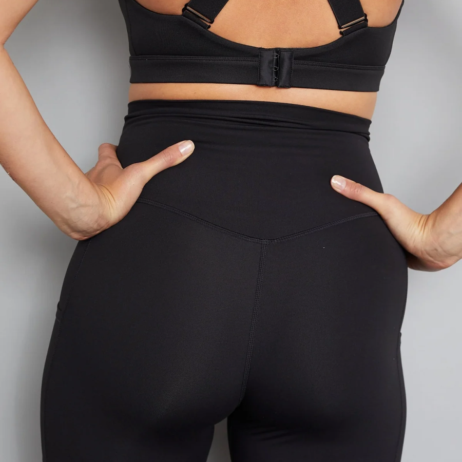 Natal Active Luxe Maternity & Postnatal Leggings - Soft Black