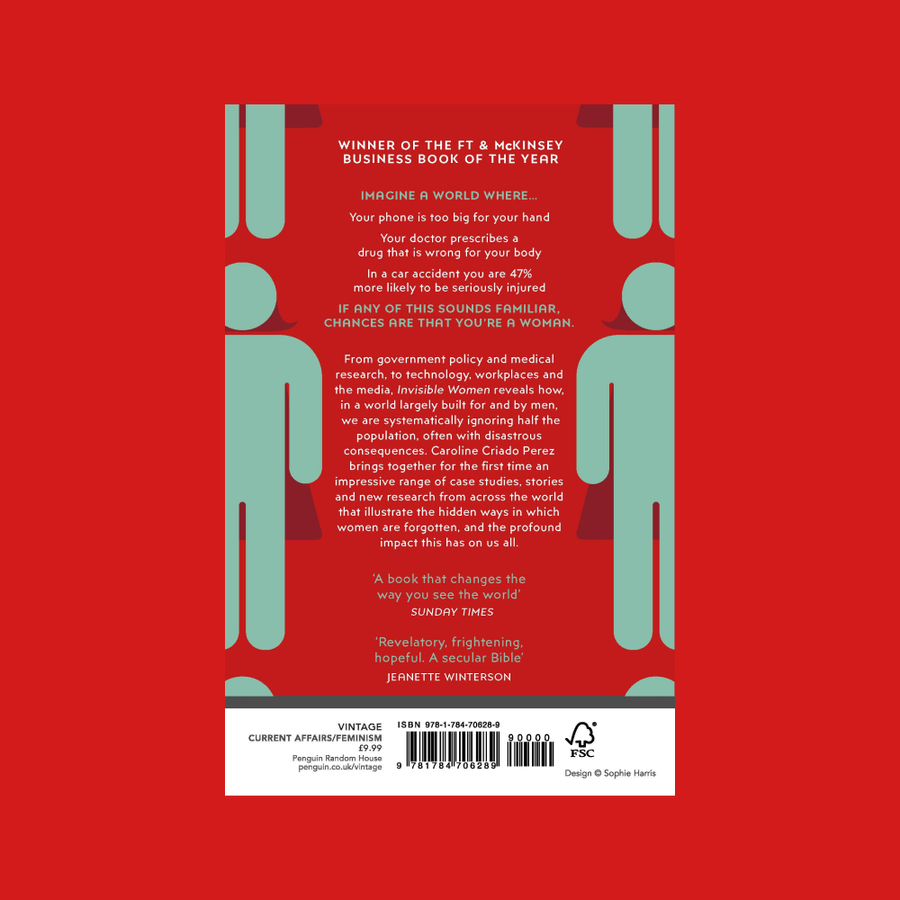 Invisible Women, Book by Caroline Criado Perez