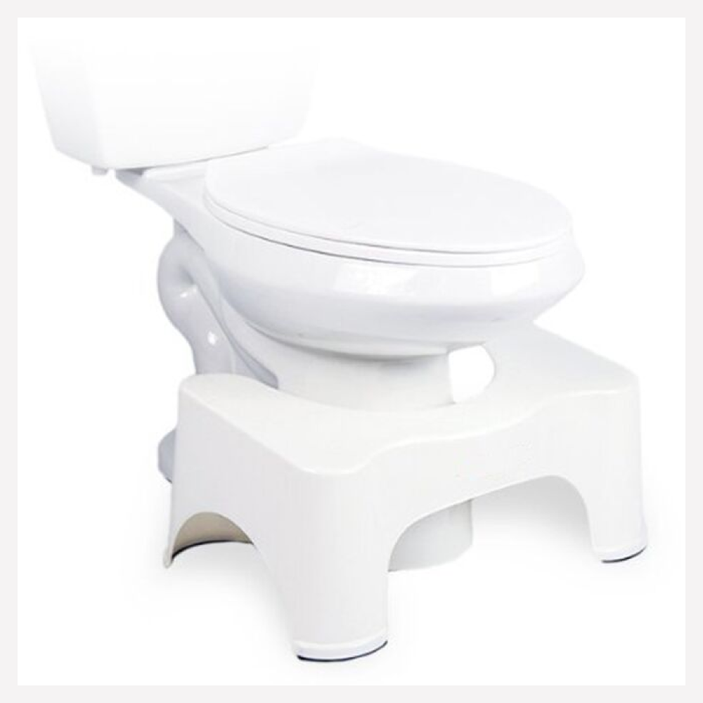 Squatty Potty Classic Ecco Toilet Stool, White