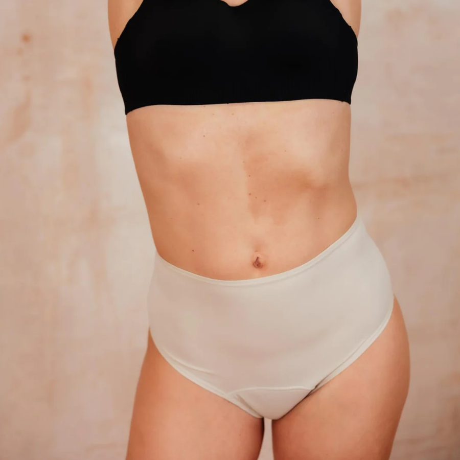 Nixi Body Coni Sporty High Waist Cream Knickers