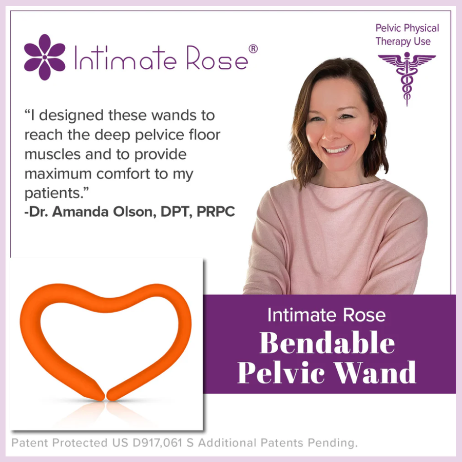 Bendable Pelvic Floor Wand & Massage Therapy Tool