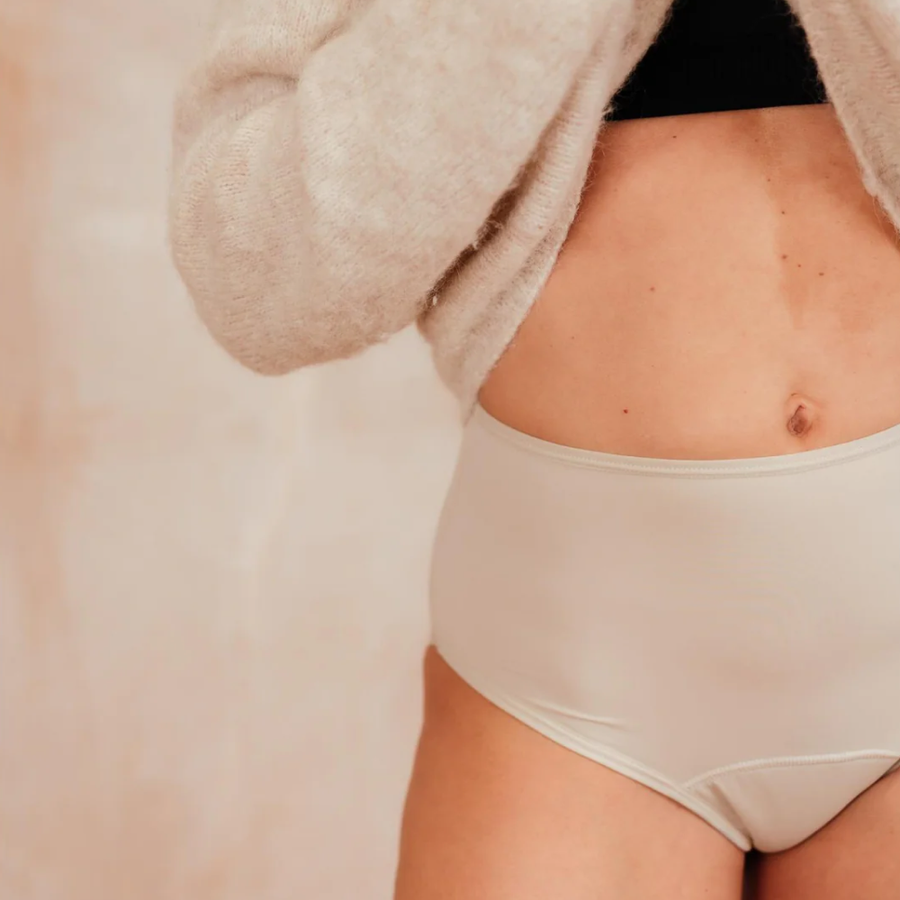 Nixi Body Coni Sporty High Waist Cream Knickers