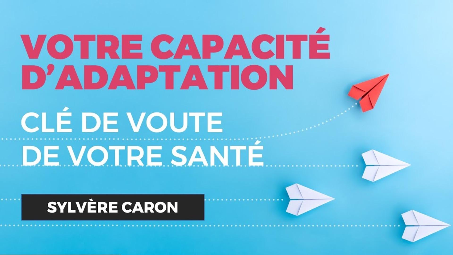 La Capacité d'Adaptation, Clé de voute de notre Bien-être - Sylvère CARON