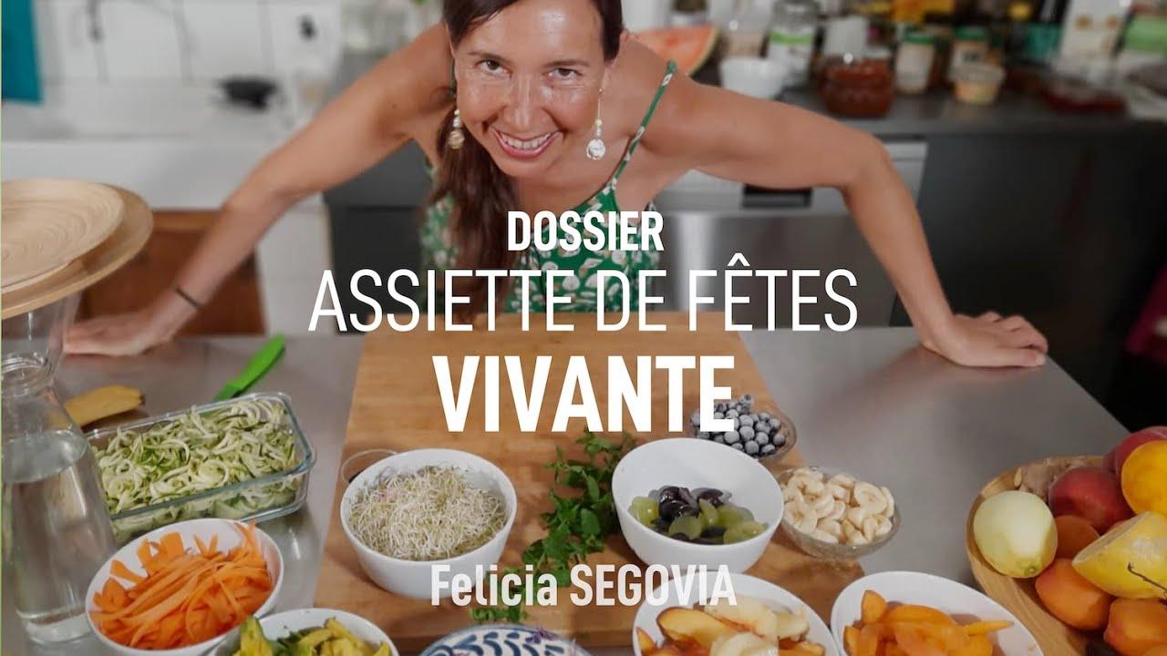 Une assiette de fêtes vivante