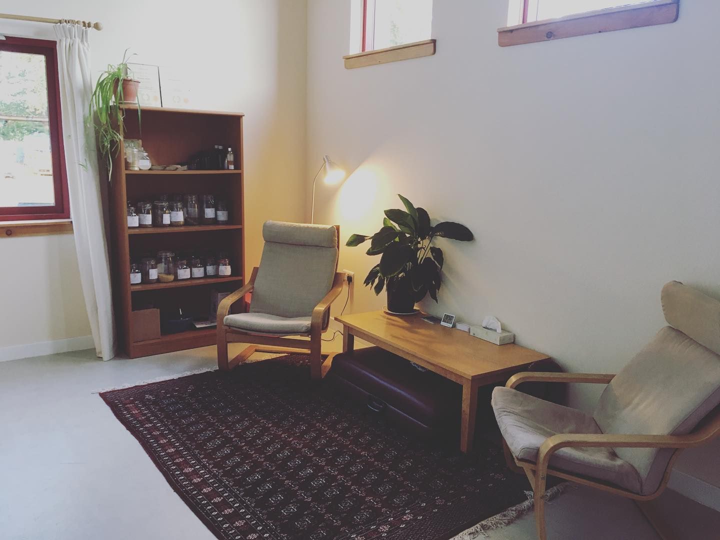 Herbal consultation room