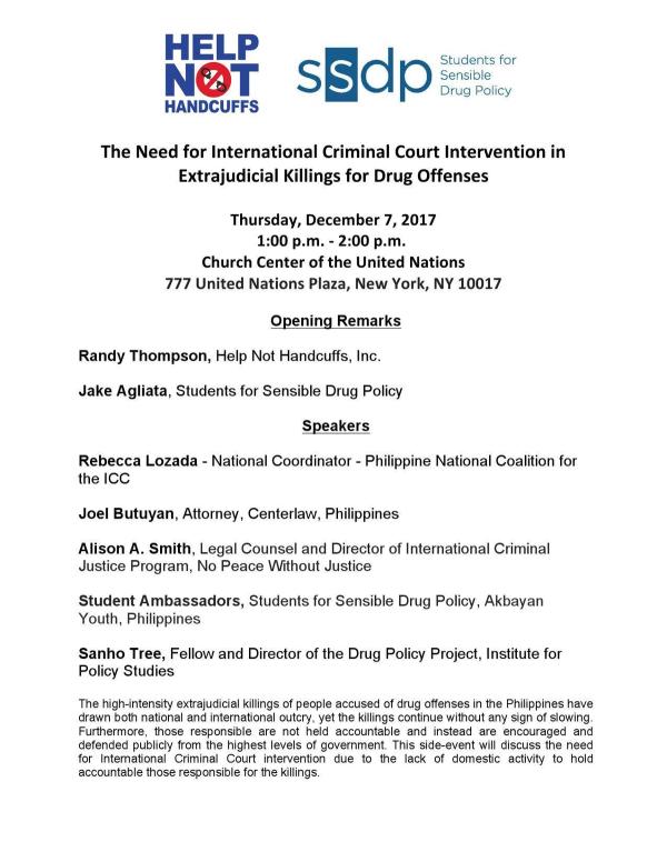 Court Idpc Example The need for International Criminal Court intervention in extrajudicial ...