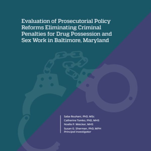 Evaluation Of Prosecutorial Policy Reforms Eliminating Criminal Penalties For Drug Possession