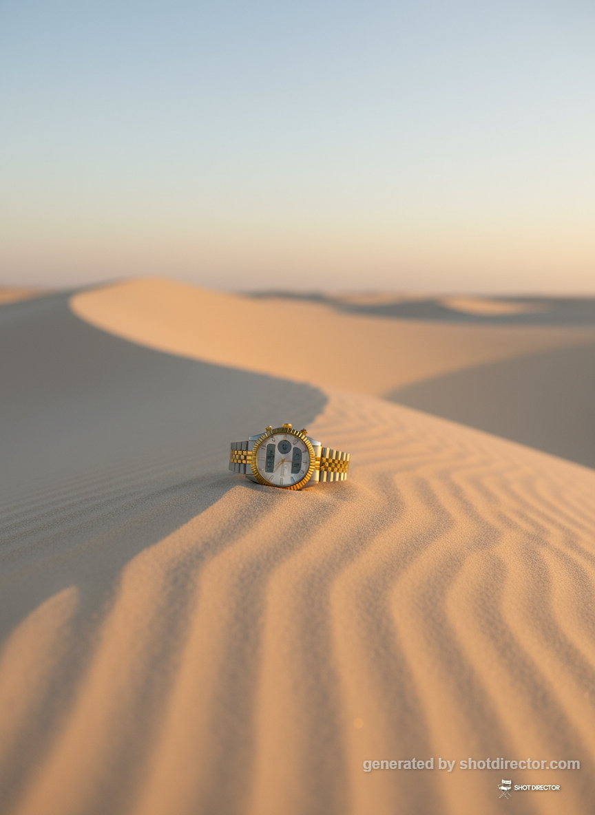 Golden Dune Timepiece