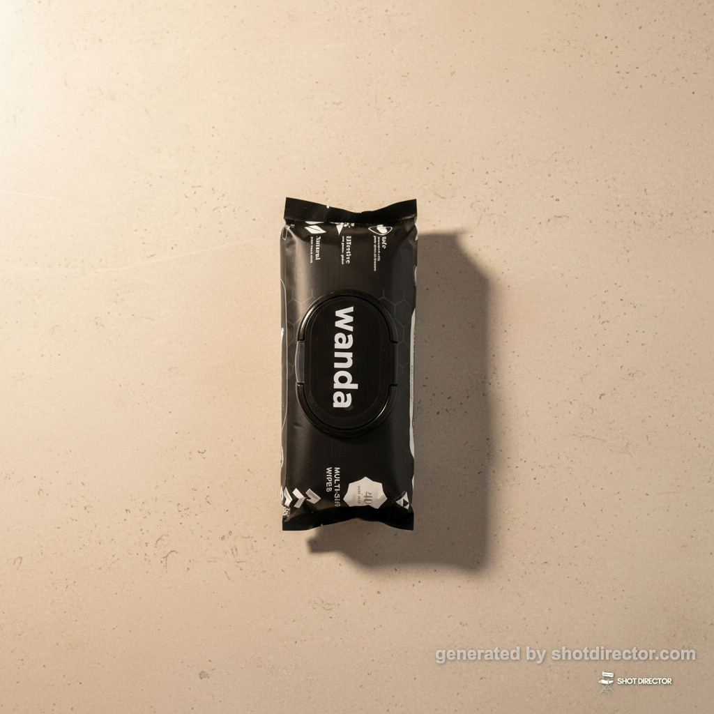 Wanda Wipes: Serene Studio Shot