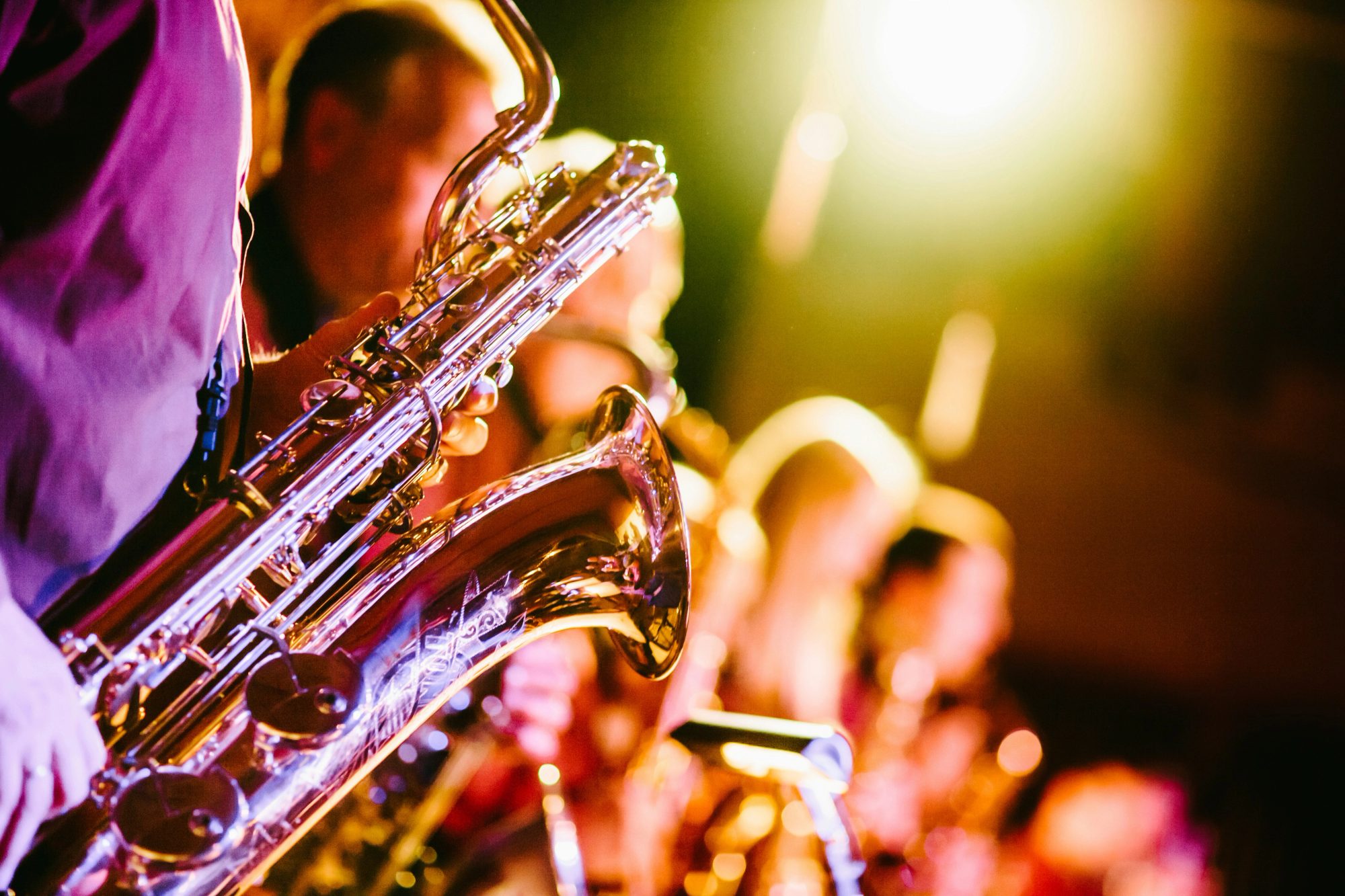 Saxophone at the Jazz Festival