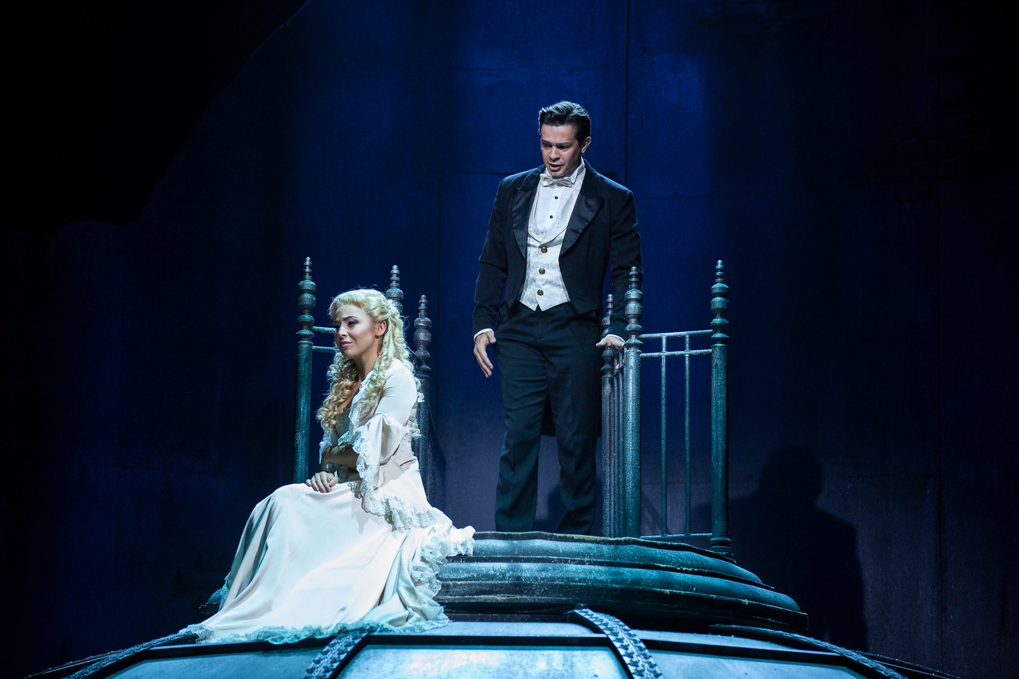 Raoul and Christine on the Rooftop