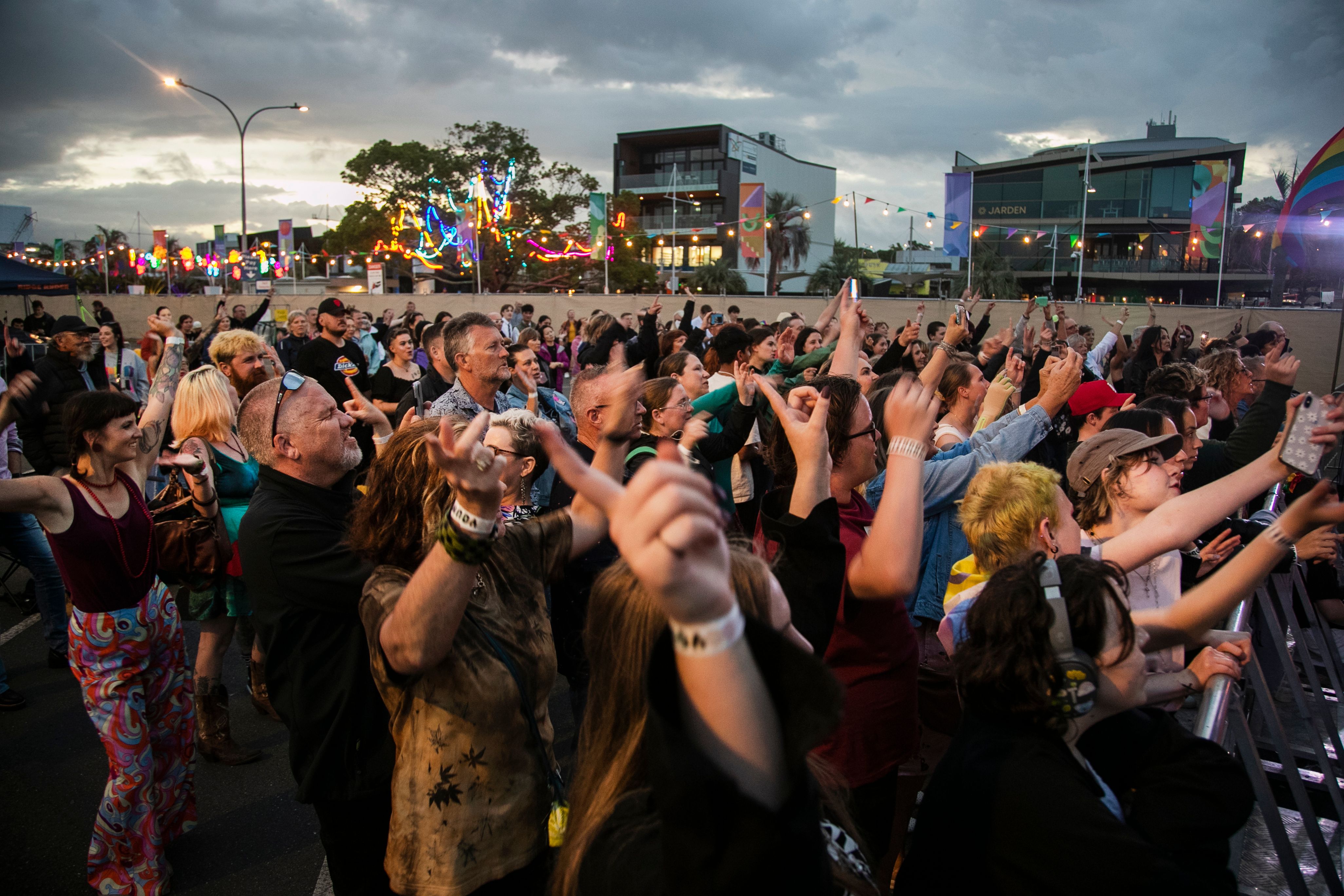 Younity 2022 Crowd at Tauranga Waterfornt