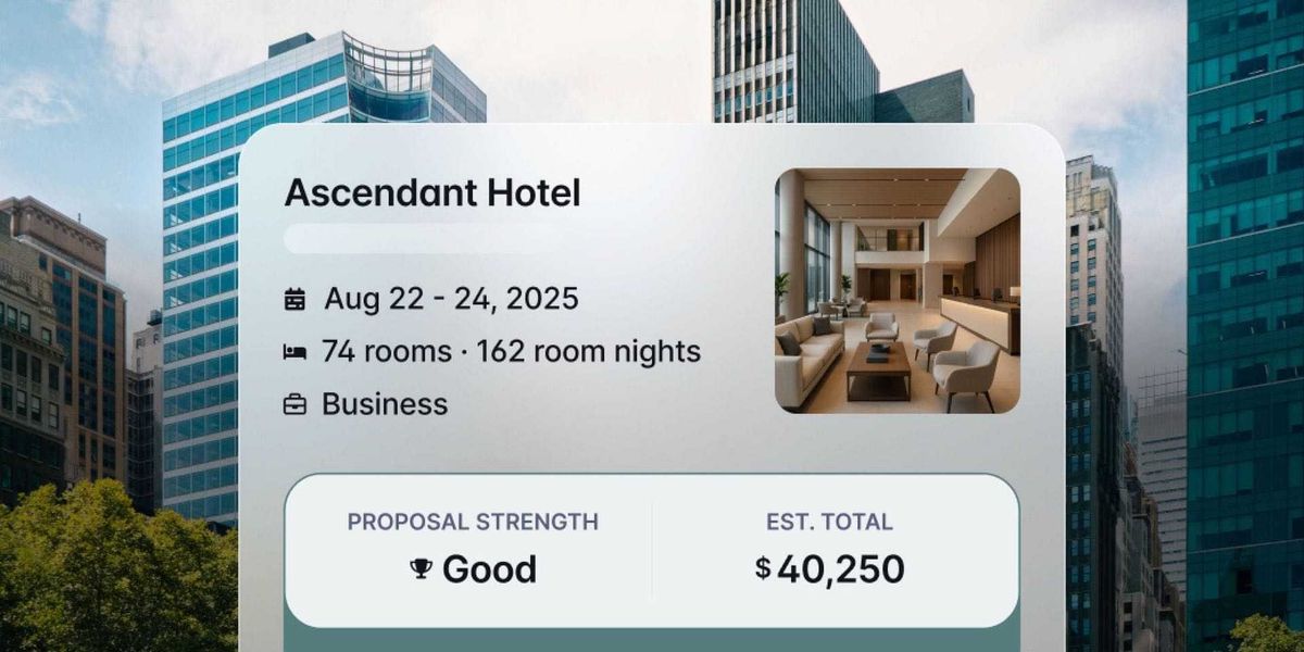 Win more group bookings with automated, pre-filled proposals