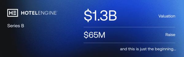 Engine Raises $65 Million at  $1.3 Billion Valuation to Grow Customer Base and Lodging Partnerships