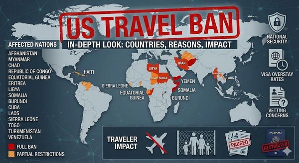 New U.S. Travel Ban: Full Country List and Detailed Breakdown