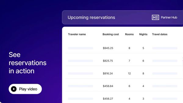 Partner Hub Reservations