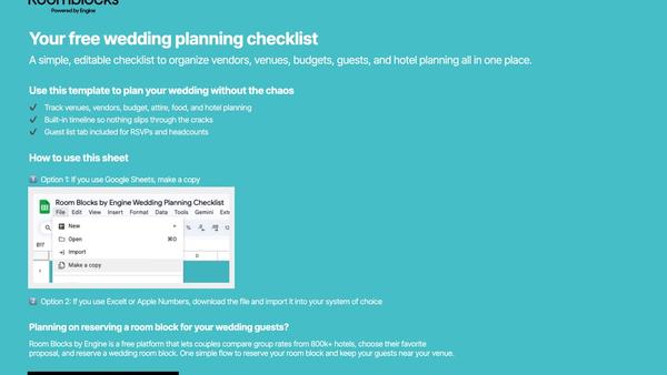 The Ultimate Wedding Checklist Template: Your Complete Wedding Planning Command Center