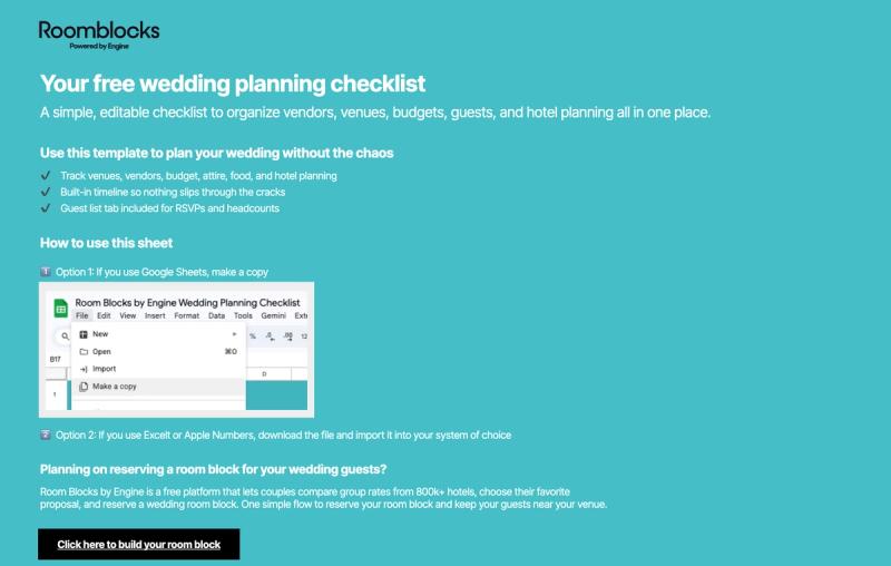 The Ultimate Wedding Checklist Template: Your Complete Wedding Planning Command Center