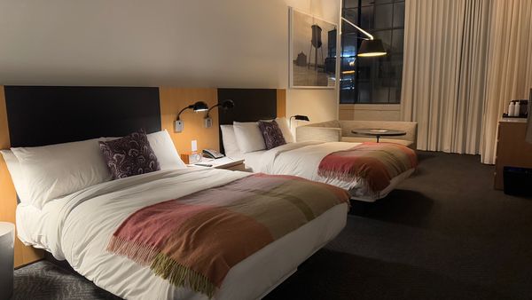 How do we evaluate the “total value” of a hotel’s room block offer?
