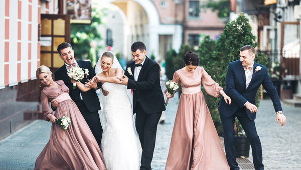 How do we estimate how many guests will stay in hotels vs. with family?