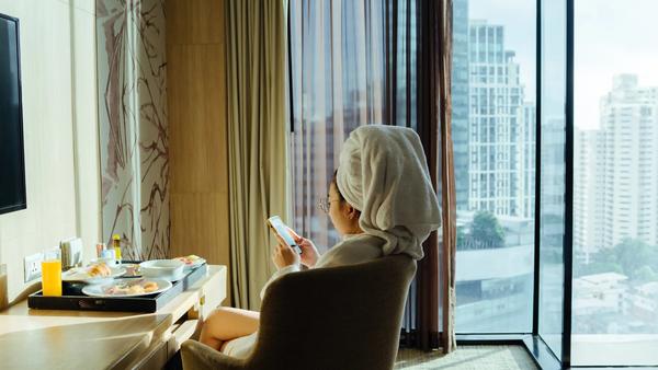 What should we look for besides price while booking room blocks?