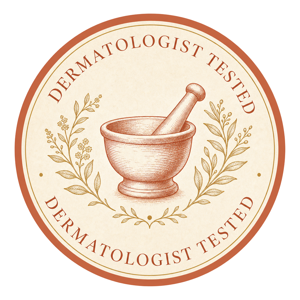 Dermatologist-tested seal