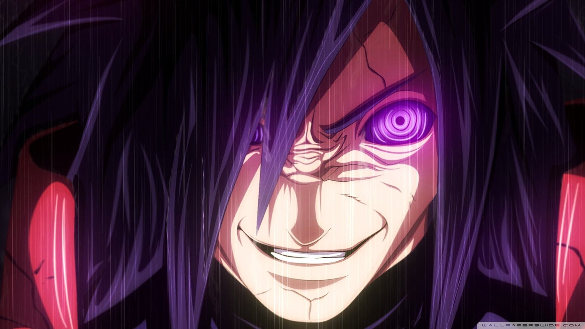 Madara Uchiha, a complex villain in Naruto. His relentless quest for power and enigmatic dual identity as 