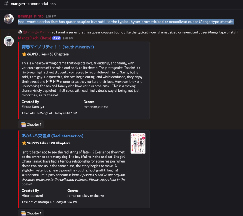 queer manga recommendation